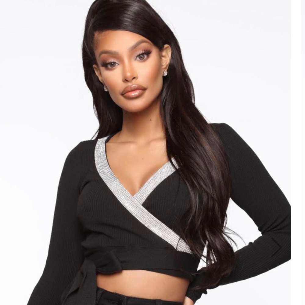 Surplice Sweater